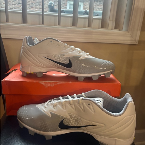 Nike Mens Size 13 Vapor Ultrafly Keystone Baseball Cleats Style 852688-102 - Picture 3 of 7